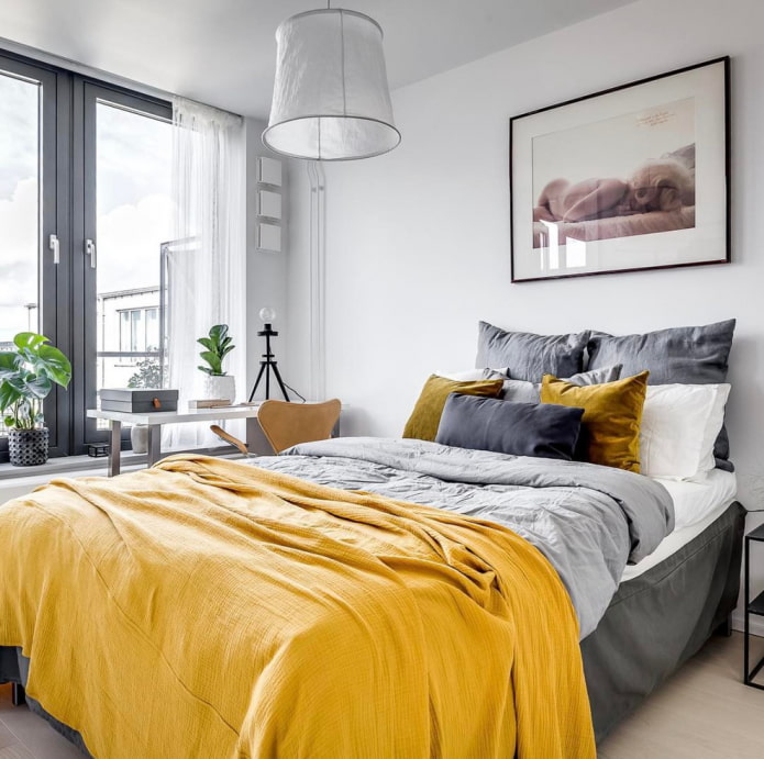 Tule in de slaapkamer