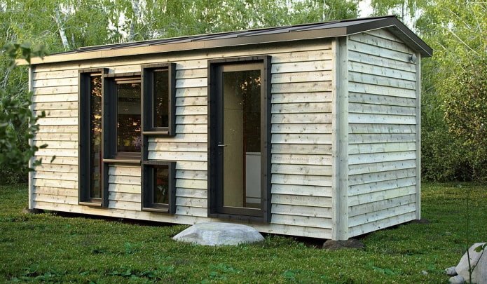bijgebouw in een moderne stijl