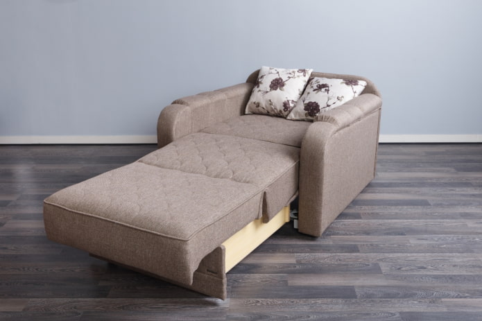 klapstoel in het interieur