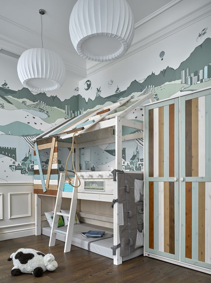kinderkamer voor twee kinderen