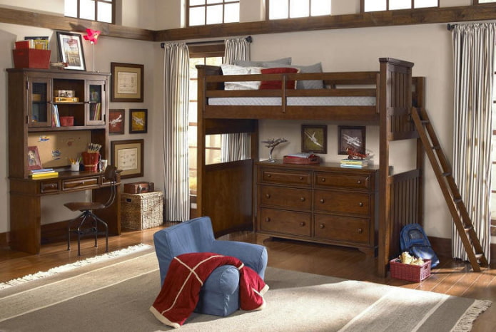 kinderkamer in klassieke stijl