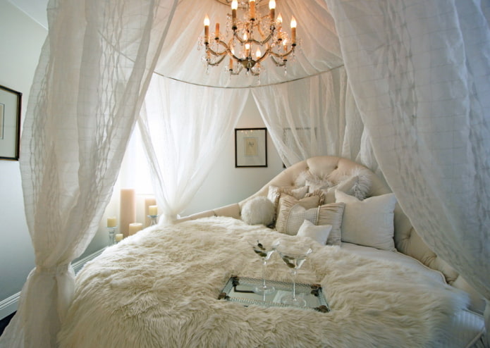 Luxe rond bed