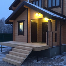 Veranda bij een houten huis-4