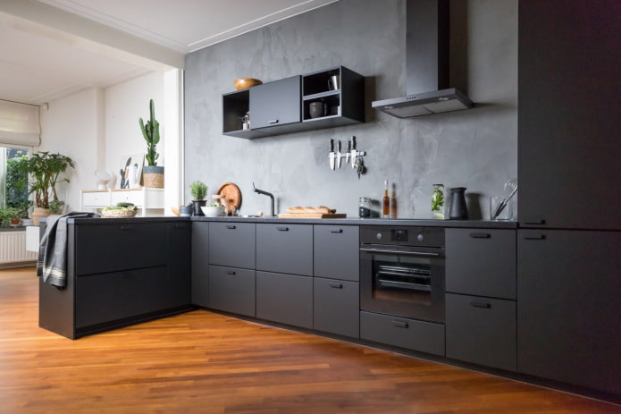 antraciet keuken