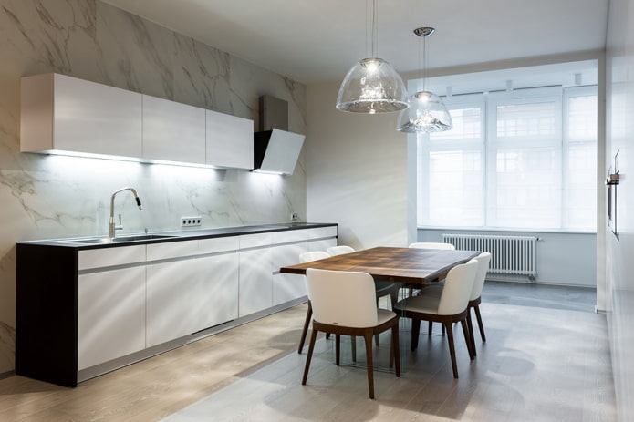 keuken in minimalistische stijl