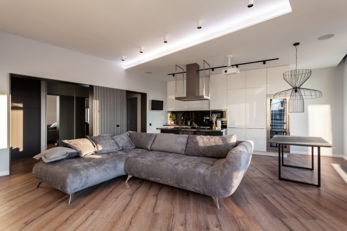 keuken-woonkamer interieurontwerp