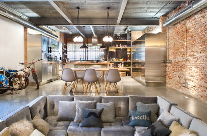 open ruimte in het interieur