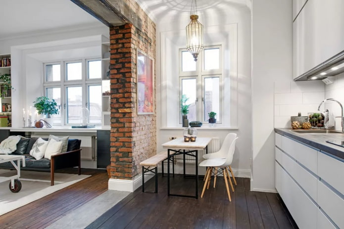 keuken combineren met woonkamer