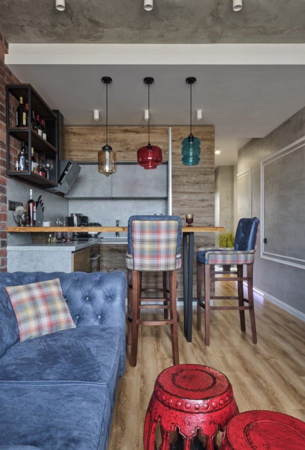 planken in loftstijl