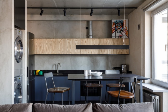 betonplafond en wanden