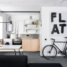 Hoe ontwerp je een keuken-woonkamer in loftstijl? -0
