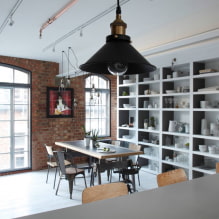 Hoe ontwerp je een woonkeuken in loftstijl?-4