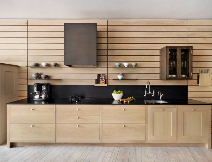 minimalistische multiplex keuken