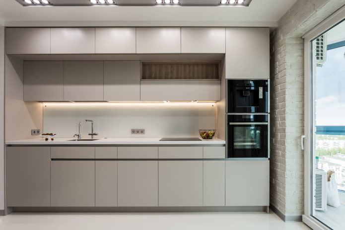 keuken onder het plafond