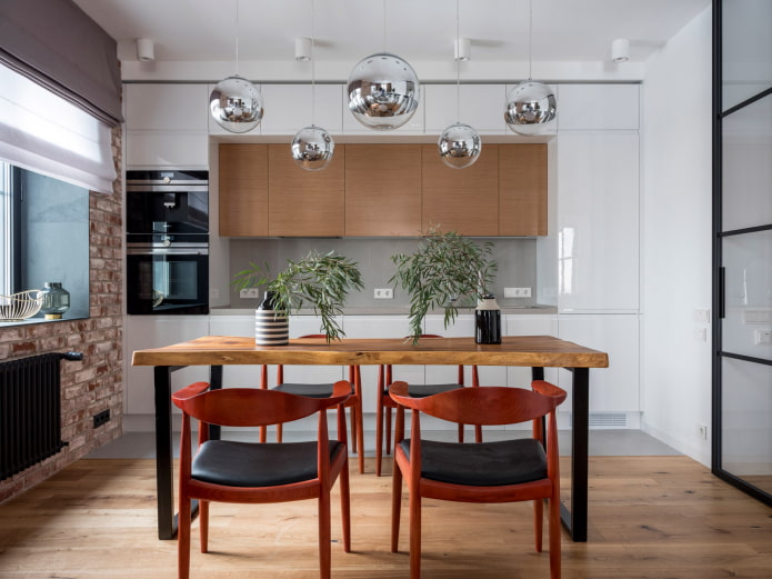 keuken onder het plafond