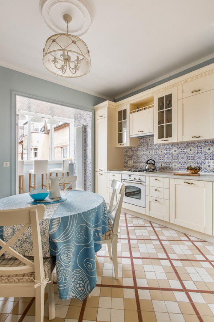 fornuis voor beige keuken