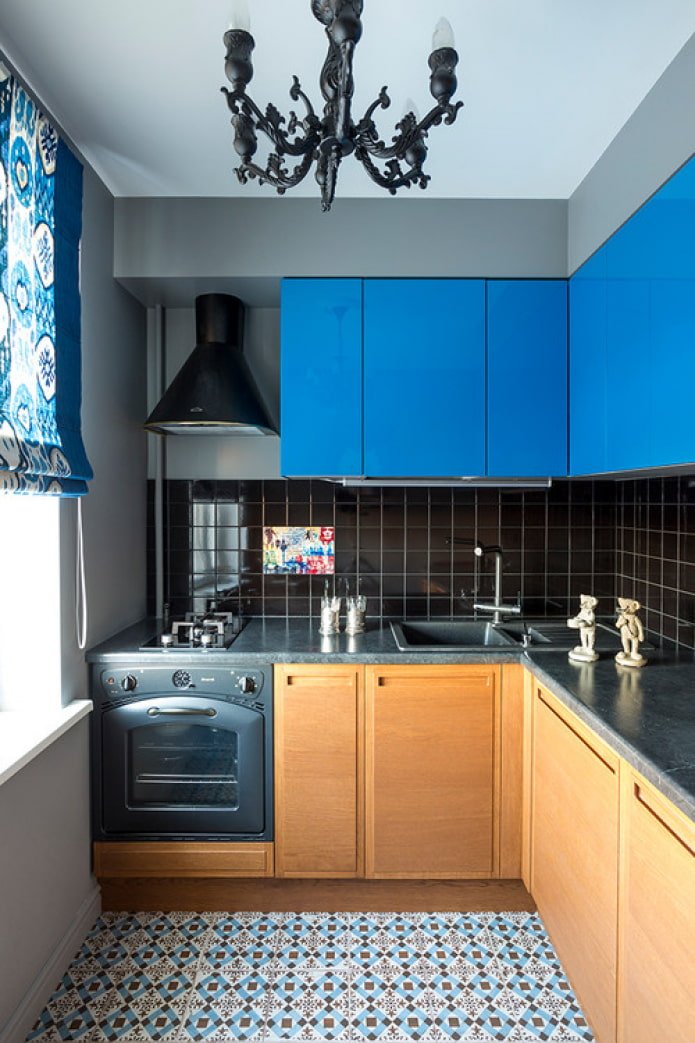 spoelbak in een kleine keuken