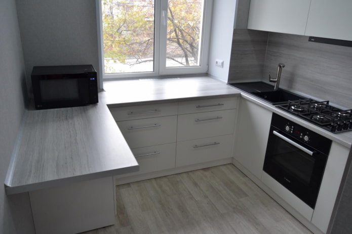 keuken met raam