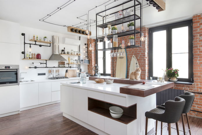 keuken met kookeiland
