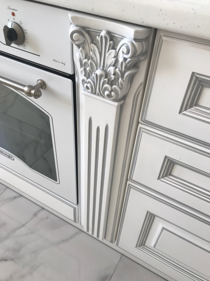 grijze patina in de keuken