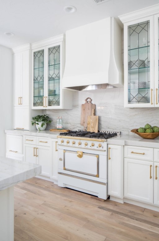 glas-in-lood in de keuken