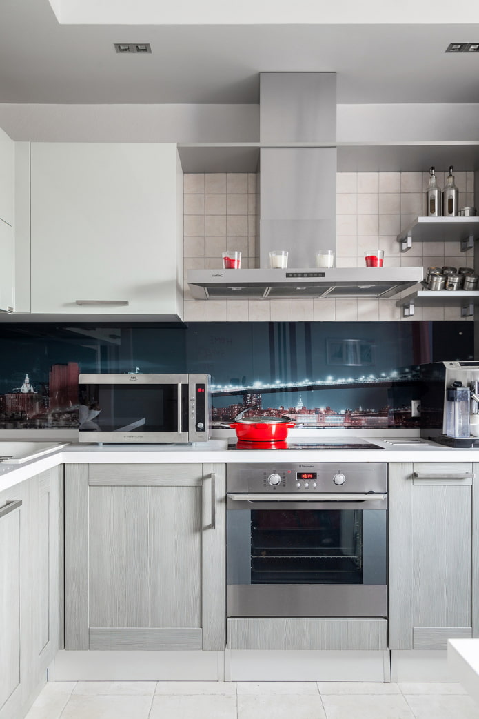 lichtgrijze keuken