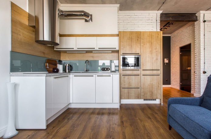 Loft-stijl keuken