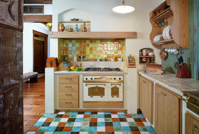 Keuken in landelijke stijl