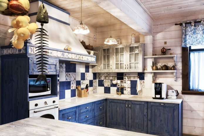 keuken in landelijke stijl