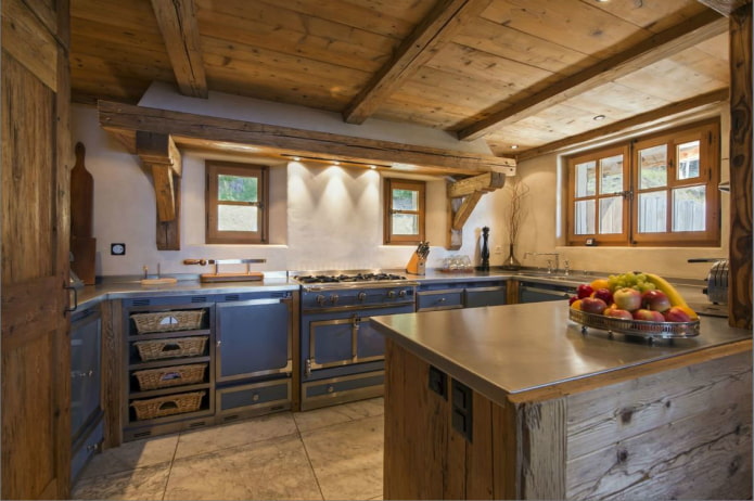 ruime kleine keuken