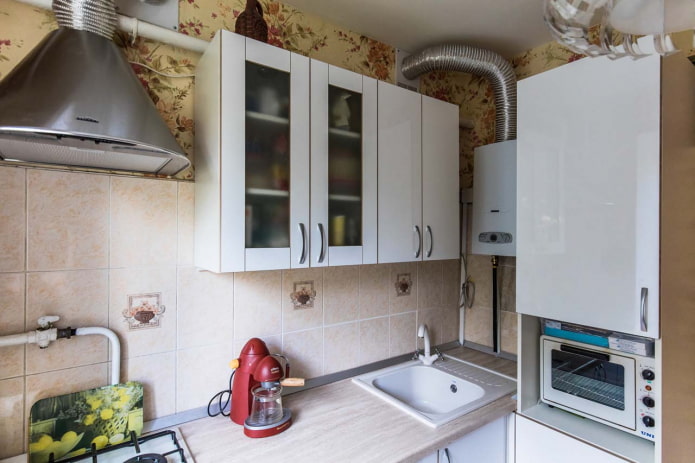 boiler in de hoek