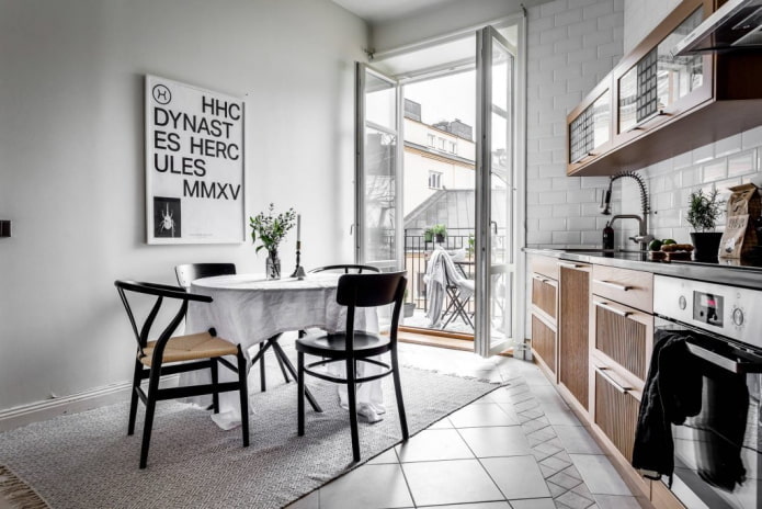 Monochroom interieur