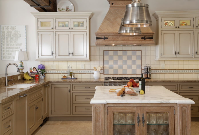 keukendecoratie in Proven?aalse stijl