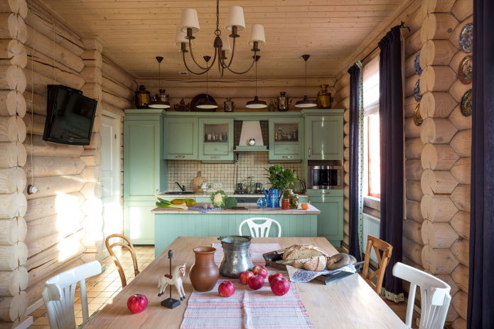 keuken in Proven?aalse stijl in een priv?woning