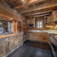 Keuken in chaletstijl-0