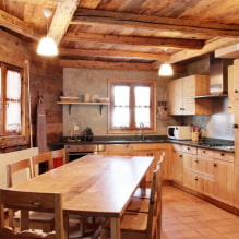 Keuken in chaletstijl-1