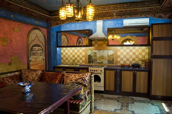 keuken in oosterse stijl