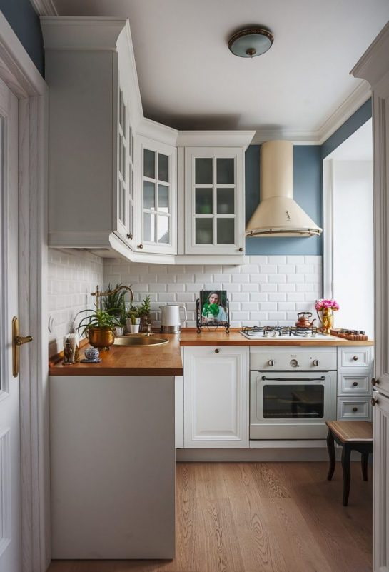 keukengevels met glas