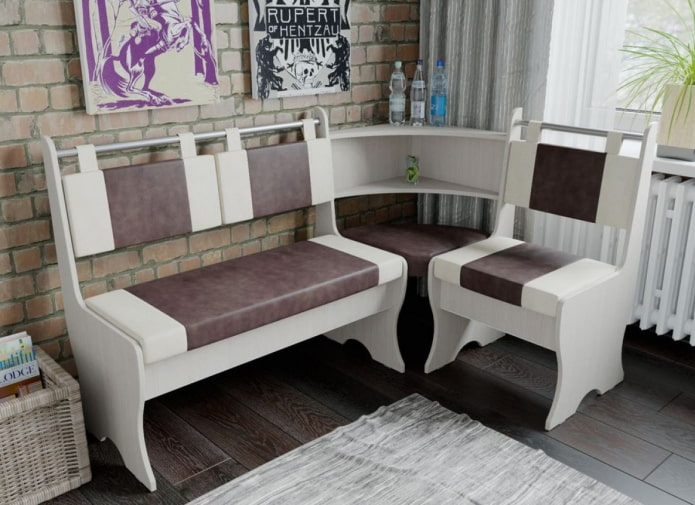 meubelhoek met bar in de keuken