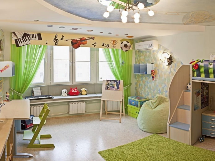 kinderkamer voor een jongen