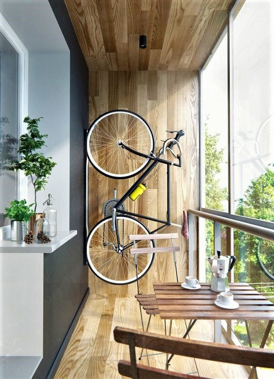 loggia afwerken met laminaat