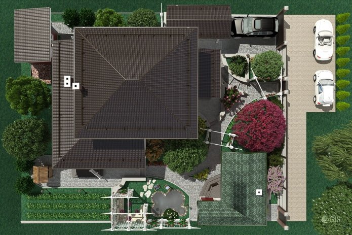 ontwerp van een perceel van 5 hectare