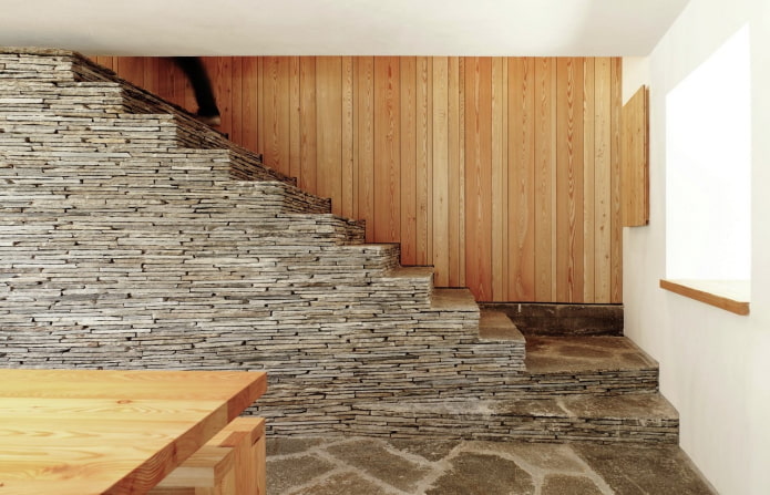 trappenhuisdecoratie in het interieur van een priv?woning huis
