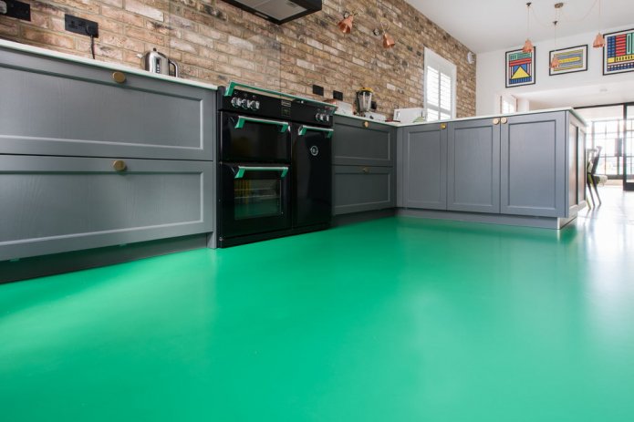 linoleum in de keuken