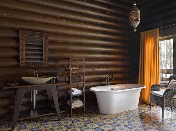 Linoleum in een landhuis