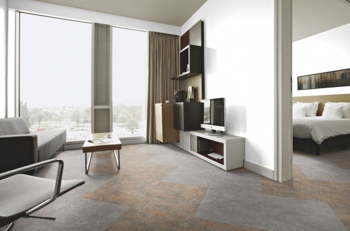linoleum in het interieur