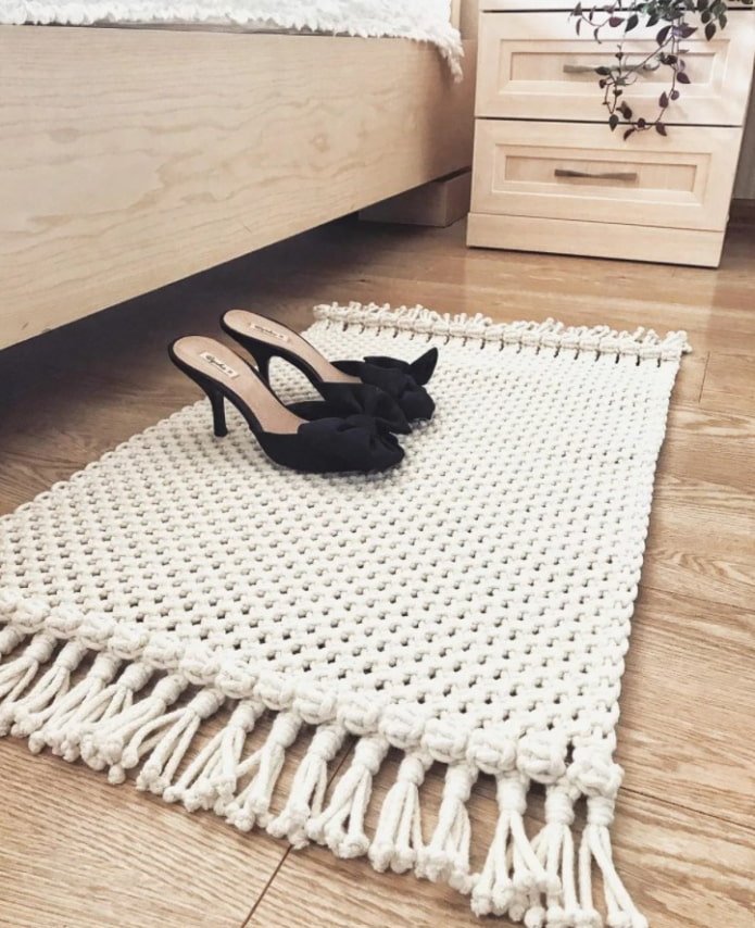 bedside mat