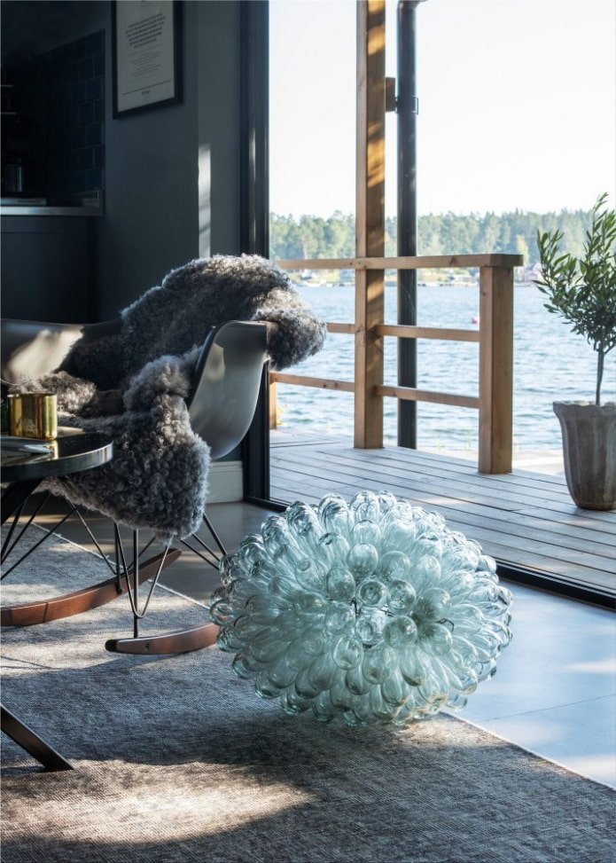 Uitzicht vanuit de woonkamer