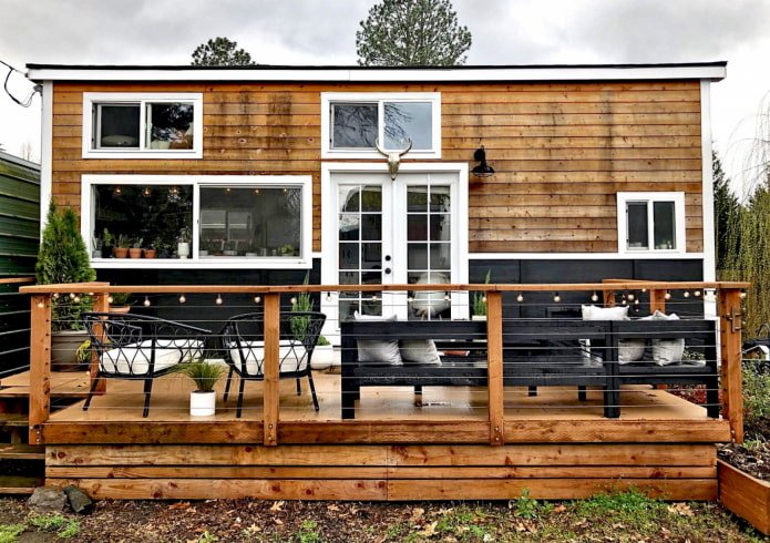 Huis met een gezellig terras