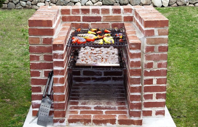 stenen barbecue